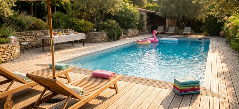 piscine bien equipee