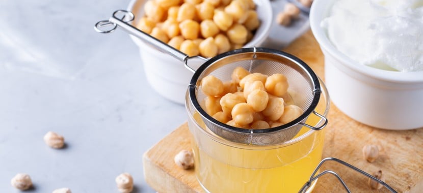 Pois chiches et aquafaba